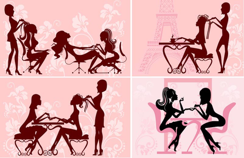 Carta Da Parati Centro Di Bellezza - Fotomurale