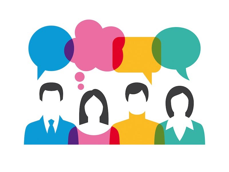 Carta Da Parati Ascolta Ogni Idea - Fotomurale