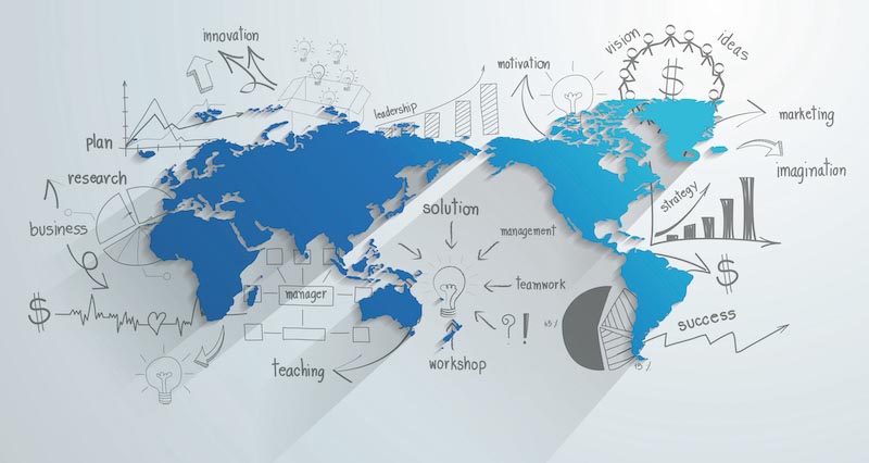 Carta Da Parati Gestione Del Lavoro - Fotomurale