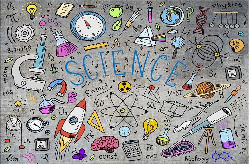 Carta Da Parati Scienza - Fotomurale