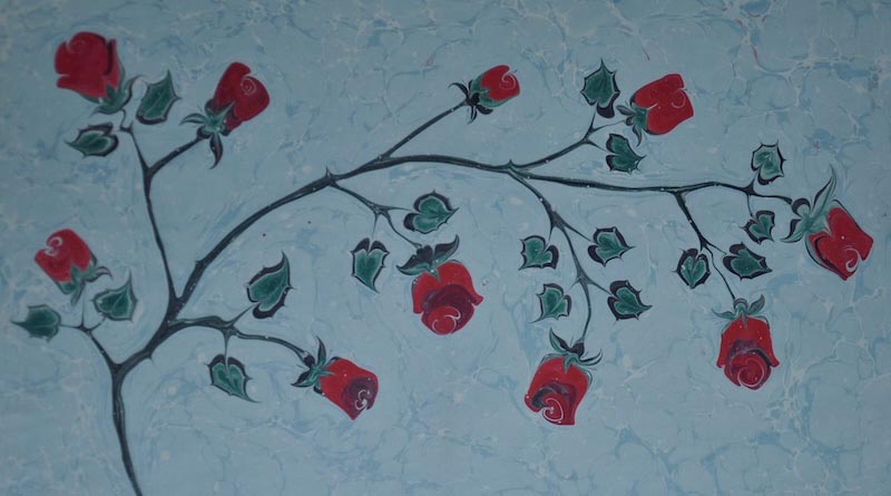 Carta Da Parati Arte Marmorizzata Rosa - Fotomurale