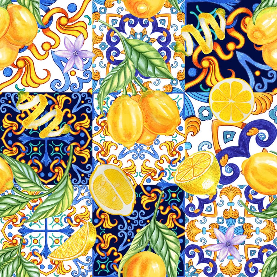 Carta Da Parati Siciliana - Fotomurale