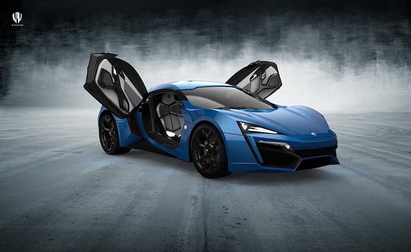 Carta Da Parati W Motors Lykan Hypersport - Fotomurale