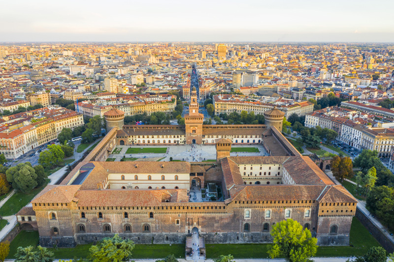 Castello Sforzesco Milano - Fotomurale