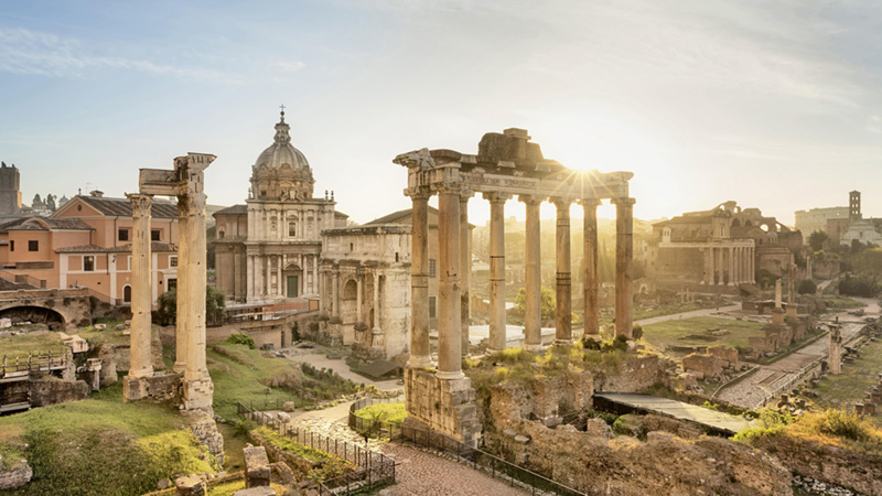 Panorama Foro Romano - Fotomurale