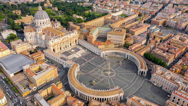 Vaticano Citta Dall Alto - Fotomurale