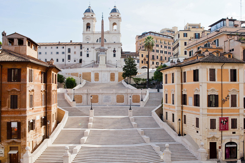 Scalinata Spagnola Roma - Fotomurale