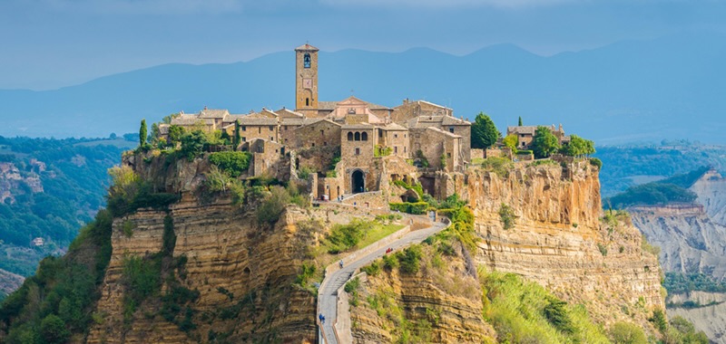 Panorama Civita Di Bagnoregio - Fotomurale