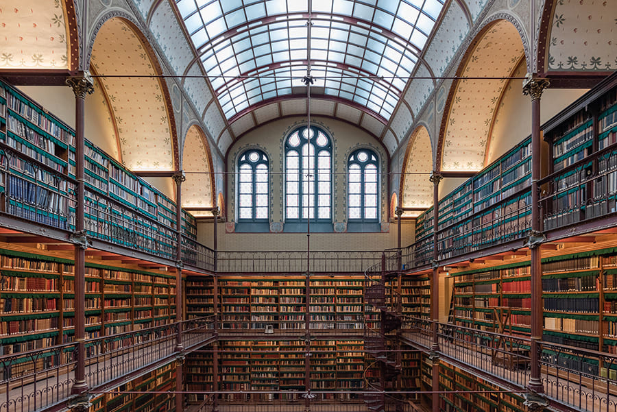 Carta da Parati Biblioteca del Rijksmuseum - Fotomurale