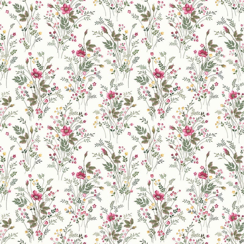 Carta Da Parati Mazzi Di Fiori - Fotomurale