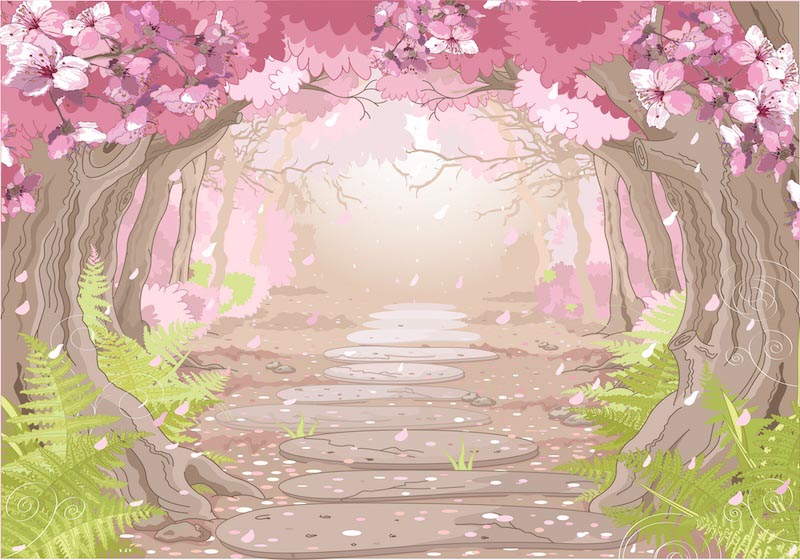 Carta Da Parati Per Di Qua - Fotomurale