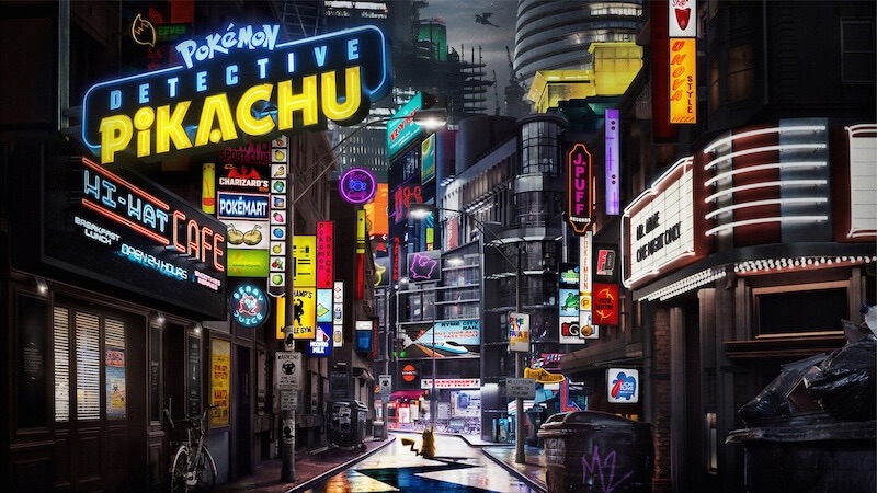 Carta Da Parati Pokémon Detective Pikachu - Fotomurale