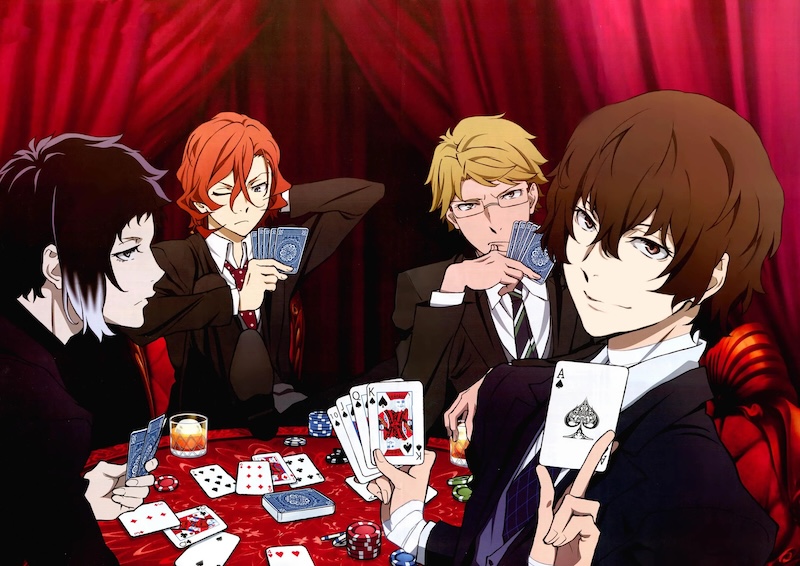 Carta Da Parati Personaggi Anime Gioco di Carte - Fotomurale