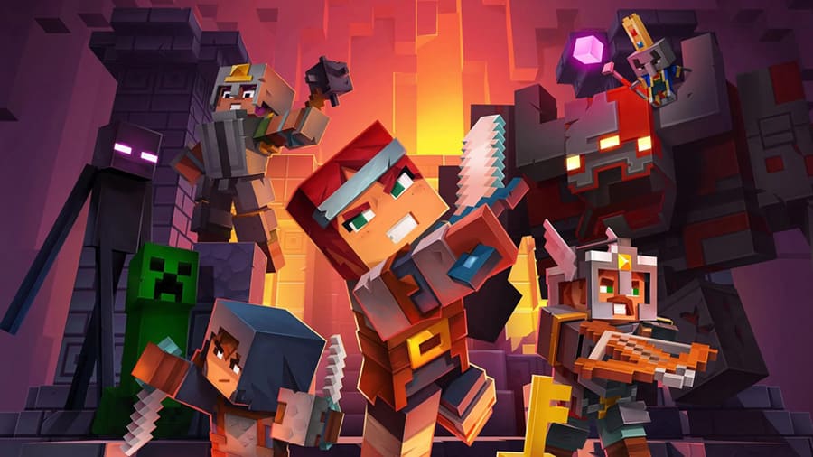 Carta Da Parati Minecraft - Fotomurale