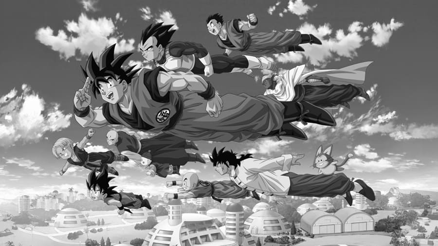 Carta Da Parati Dragon Ball Z - Fotomurale