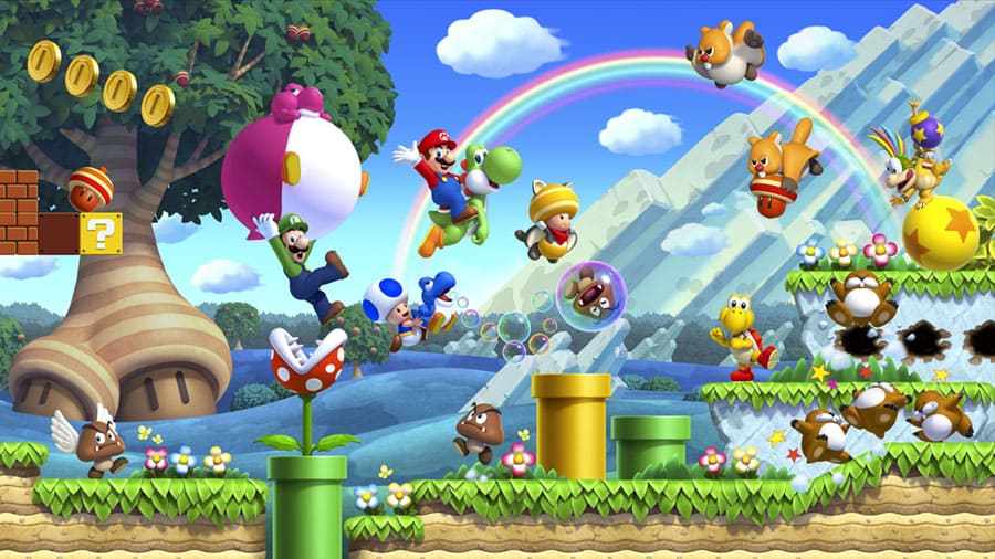 Carta Da Parati Super Mario - Fotomurale
