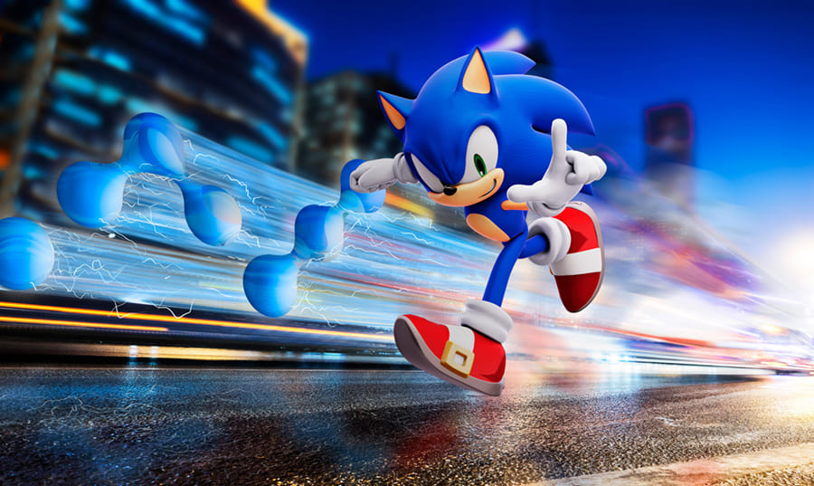 Carta Da Parati Mondo di Sonic - Fotomurale