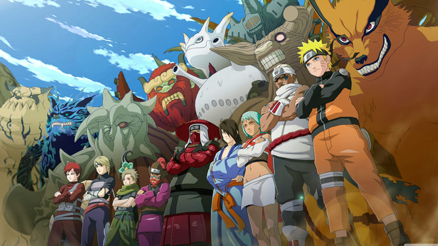 Carta Da Parati Naruto Bestie Codate - Fotomurale