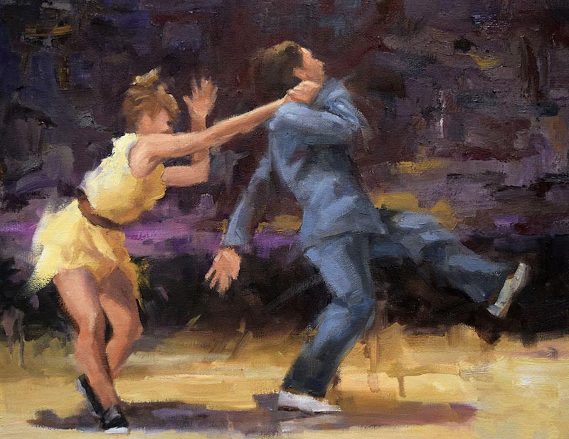 Carta Da Parati Danza Swing - Fotomurale