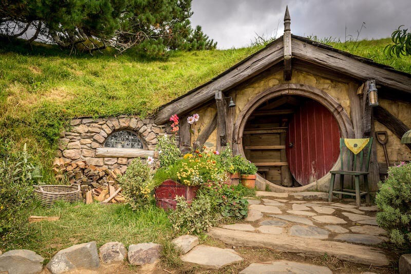 Carta Da Parati Casa Degli Hobbit - Fotomurale