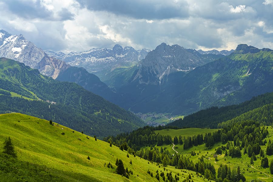 Carta da Parati Montagne delle Alpi - Fotomurale