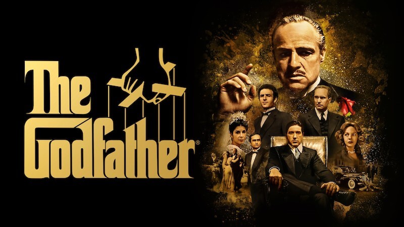 Carta Da Parati Personaggi Del Film Il Padrino - Fotomurale