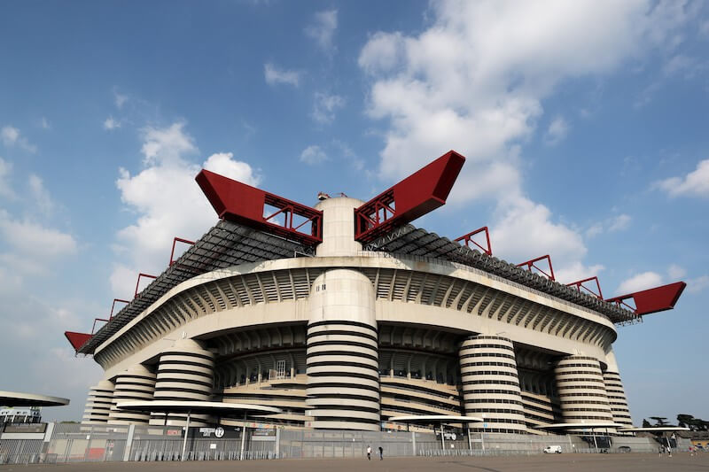 Carta Da Parati San Siro Giuseppe Meazza - Fotomurale