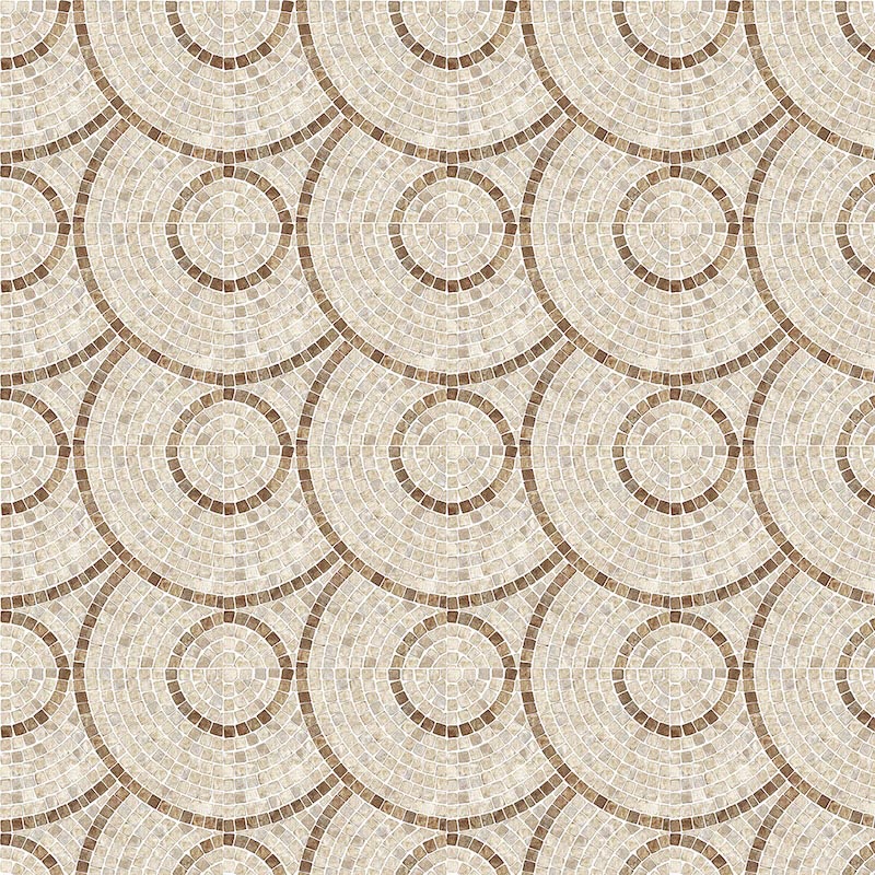 Carta Da Parati Muro Di Pietra Mosaico - Fotomurale