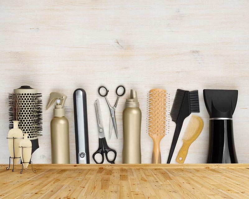 Parrucchieri - Carta Da Parati Foto Applicato
