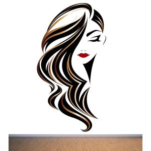 Carta Da Parati Bellezza Del Viso E Dei Capelli