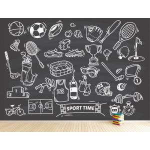 Applicazione Di Carta Da Parati Sinfonia Sportiva