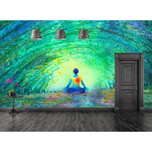 Carta Da Parati La Felicità Dello Yoga