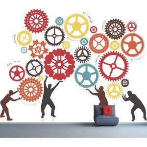 Carta Da Parati La Distribuzione Dei Compiti