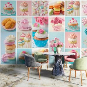 Applicazione Di Carta Da Parati Cupcake Pasticceria