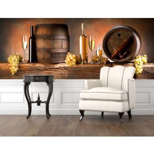 Succo D'Uva - Carta Da Parati Murale Applicato