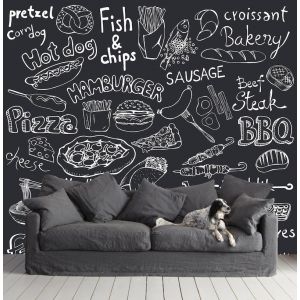 Carta Da Parati Hamburger E Cola