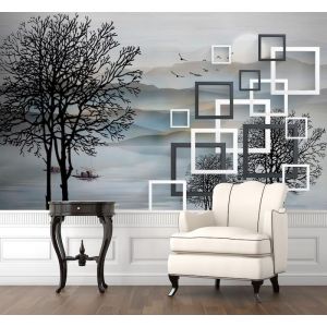 Carta Da Parati Alberi Di Stile