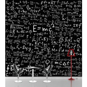 Formule Di Fisica - Carta Da Parati Foto 3D Applicato