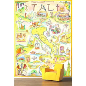 Affari Italiani - Carta Da Parati Per La Decorazione Applicato