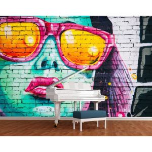 Carta Da Parati Il Nome Dello Stile È Graffiti