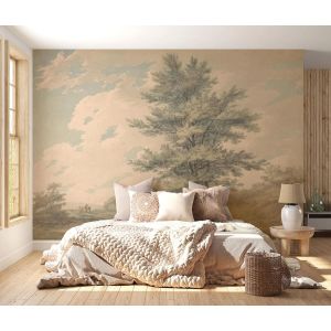 Carta Da Parati Albero Classico Pittorico