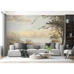 Carta Da Parati Lago Romantico Pittorico