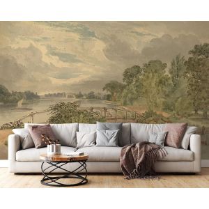 Carta Da Parati Paesaggio Fluviale Classico