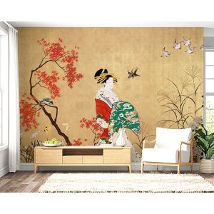 Carta Da Parati Giapponese Geisha