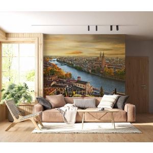 Applicazione Di Carta Da Parati Verona