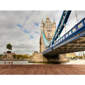 Tower Bridge Londra - Carta Da Parati Murale Applicato