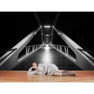 Ponte Misterioso - Carta Da Parati Per La Decorazione Applicato