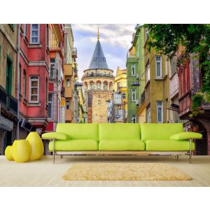 Carta Da Parati Torre Di Galata Dal Vicolo