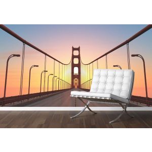 Sopra Il Ponte - Carta Da Parati Foto Applicato