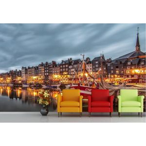 Carta Da Parati Europa Honfleur Marina